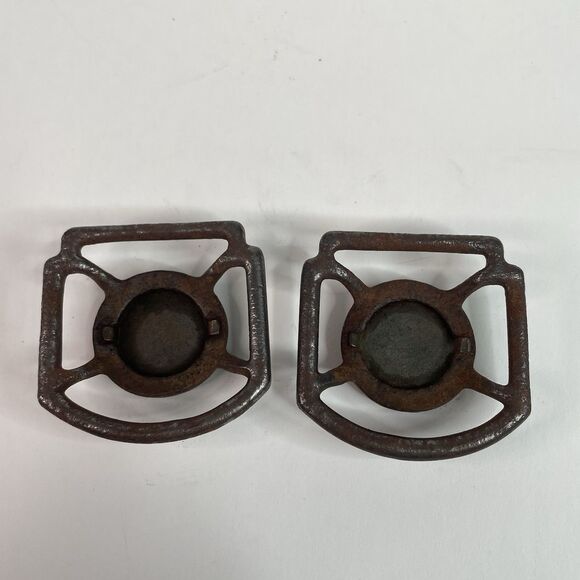 Vintage Eagle Metal Buckles, Bronze, Set Of 2 ~2.25” - Picture 3 of 5